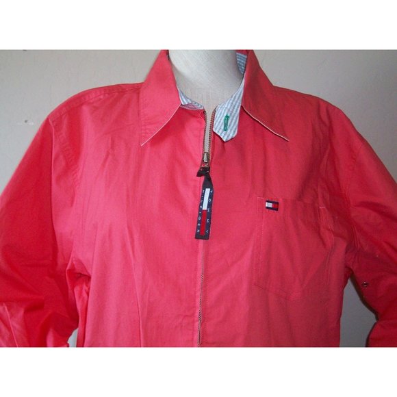Vintage 90s Tommy Hilfiger Coral Summer Jacket - Picture 3 of 9